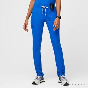 Figs Yola Skinny Scrub Pants in Royal Blue Size XS